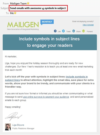 Mailigen Email Marketing Campaign 2
